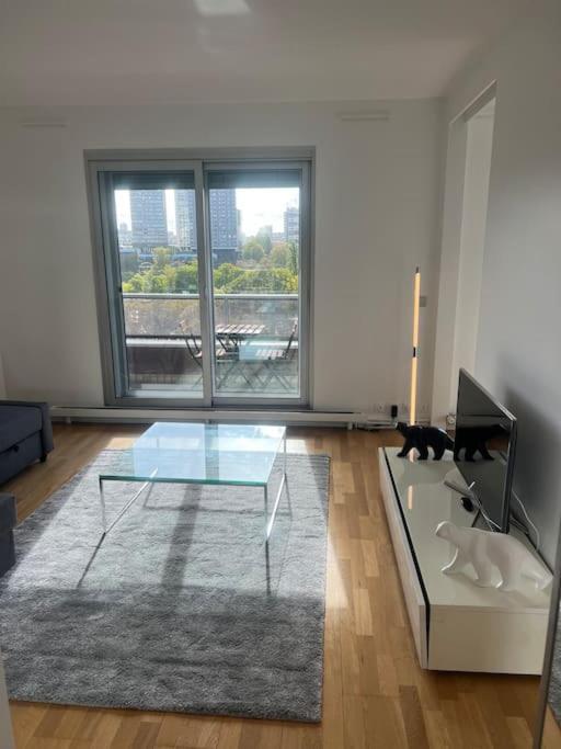 Tour Eiffel Terrasse Vue Seine Daire Paris Dış mekan fotoğraf