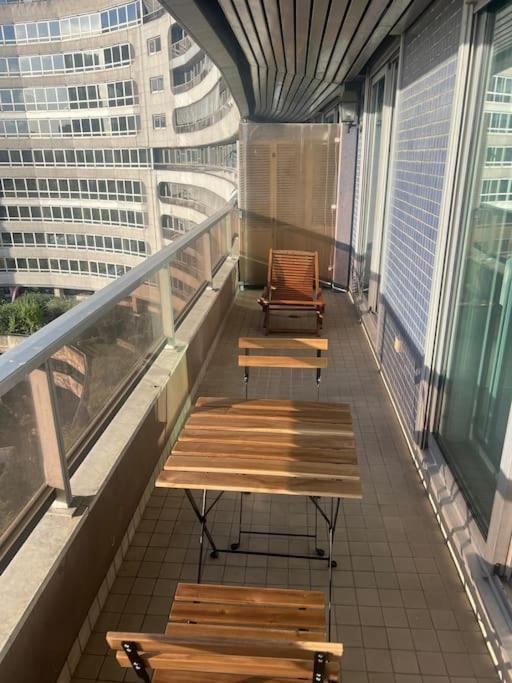 Tour Eiffel Terrasse Vue Seine Daire Paris Dış mekan fotoğraf