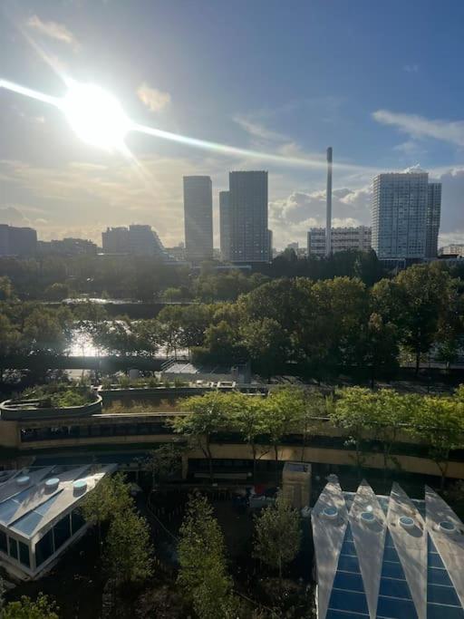 Tour Eiffel Terrasse Vue Seine Daire Paris Dış mekan fotoğraf
